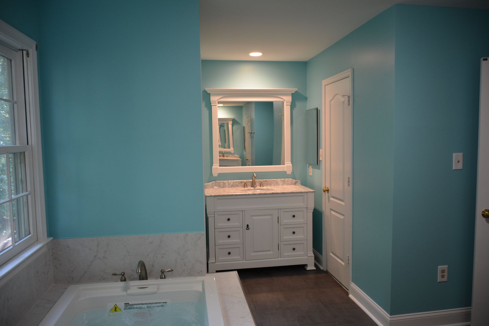 Powder room remodeling project, Pikesville