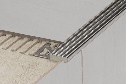 1. Profiles for Stairs: Schluter®-TREP-E